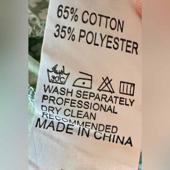 NWOT Mint Green Wrap Midi Leopard Print Dress with Ruffled Flutter Sleeves - Picture 9 of 10